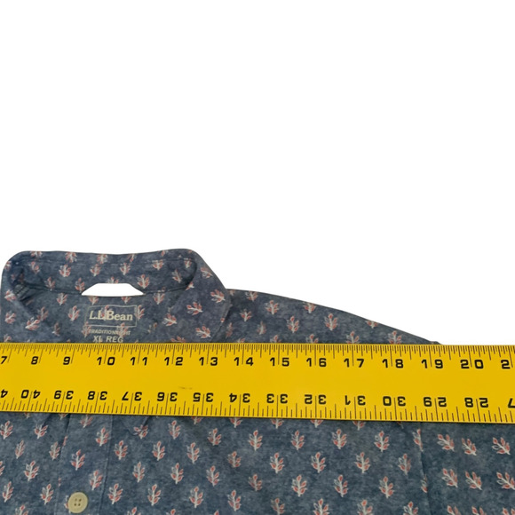 L.L. Bean Lot Of 3 Men's Size XL Reg Traditional Fit Hawaiian Short Sleeve Shirt - Picture 8 of 16